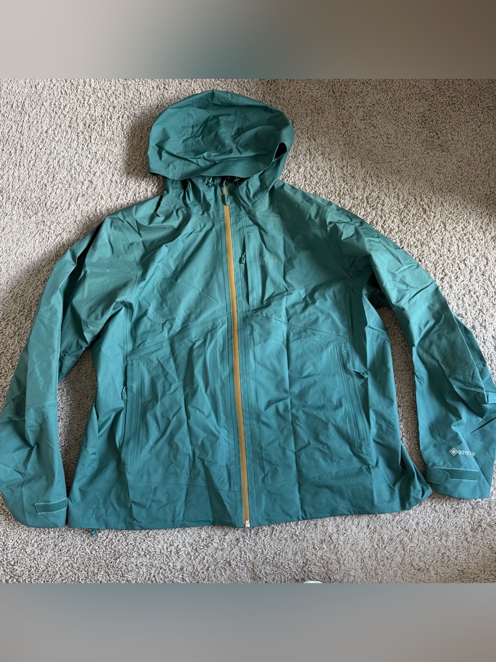 REI Coop Zip Up GoreTex Rain Jacket